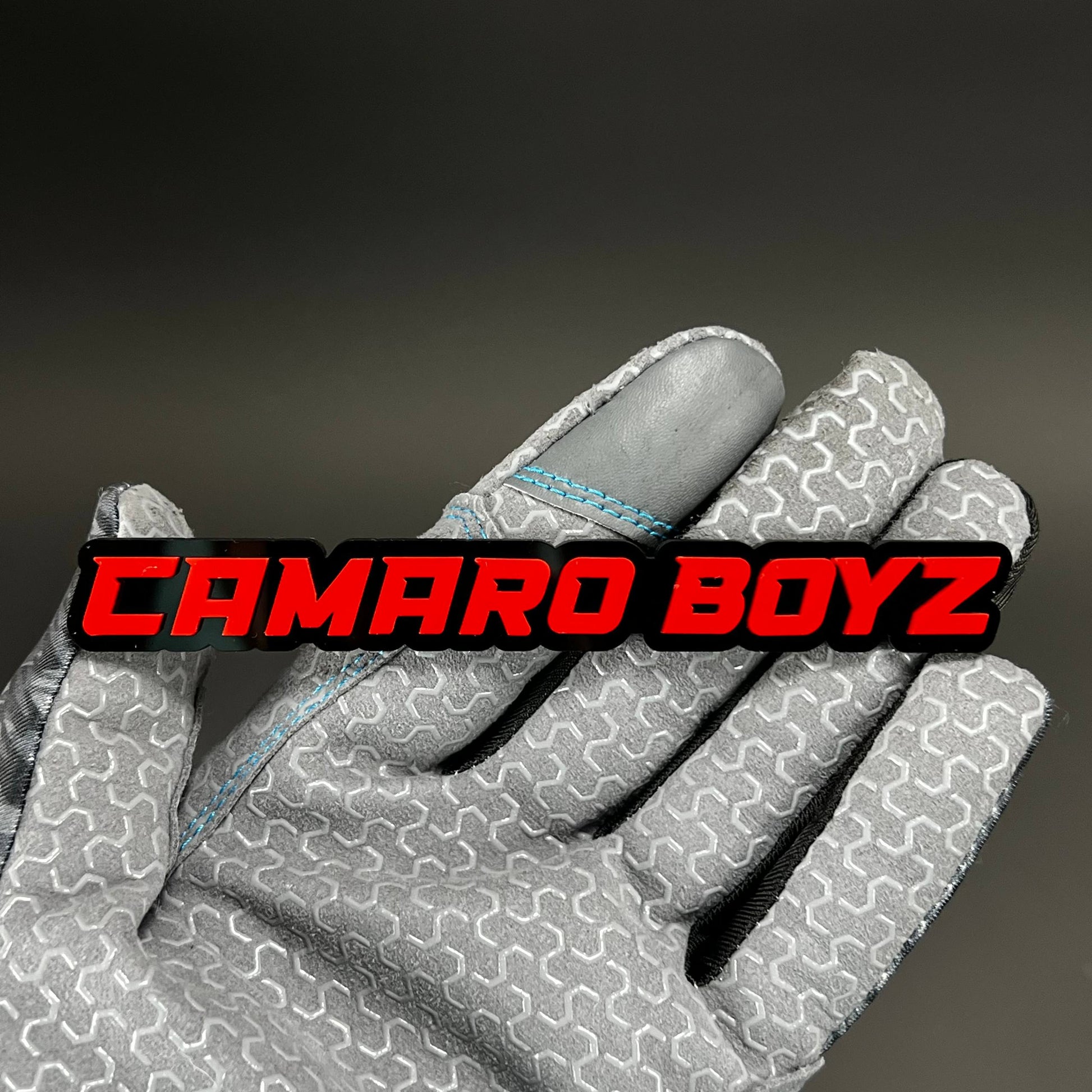 1PC CAMARO BOYZ 3D Acrylic Badge - Car Truck Emblem Fender Sticker