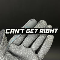 1PC CAN'T GET RIGHT 3D Acrylic Badge - Car Truck Emblem Fender Sticker