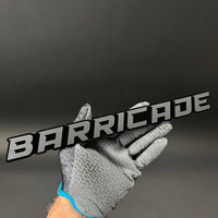 1PC BARRICADE 3D Acrylic Badge - Car Truck Emblem Fender Tailgate Trunk Sticker