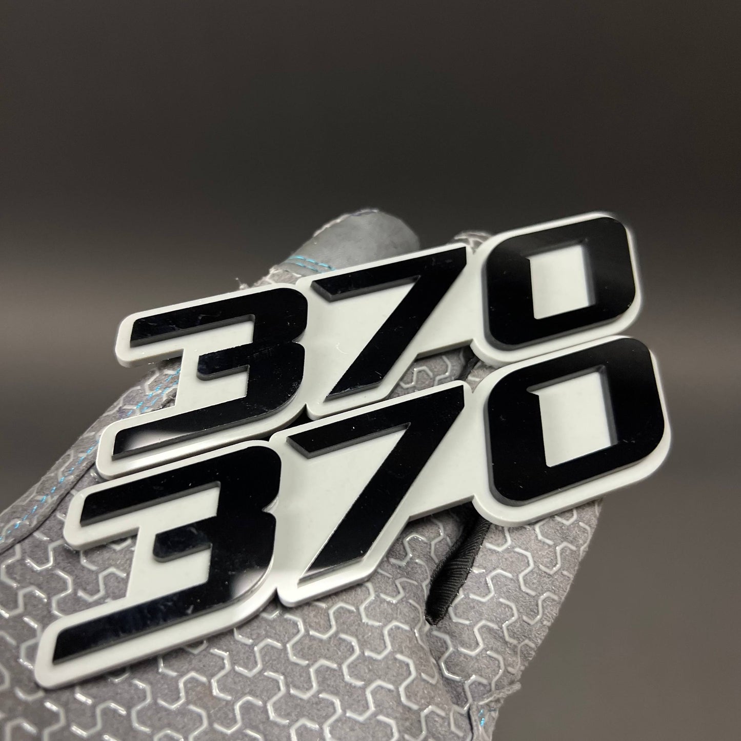 1PC 370 3D Acrylic Badge - Car Truck Emblem Fender Tailgate Trunk Sticker