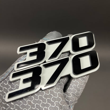 1PC 370 3D Acrylic Badge - Car Truck Emblem Fender Tailgate Trunk Sticker