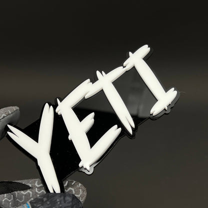 1PC YETI 3D Acrylic Badge - Car Truck Emblem Fender Tailgate Trunk Sticker