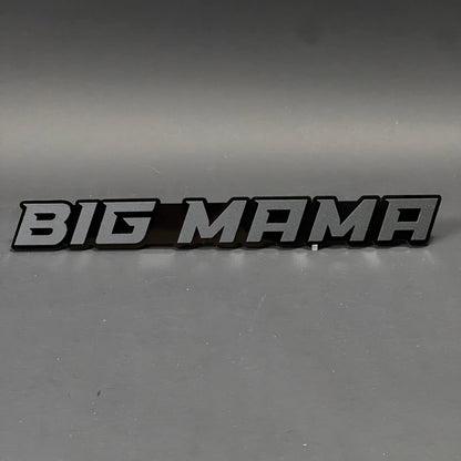1PC BIG MAMA 3D Acrylic Badge - Car Truck Emblem Fender Tailgate Trunk Sticker