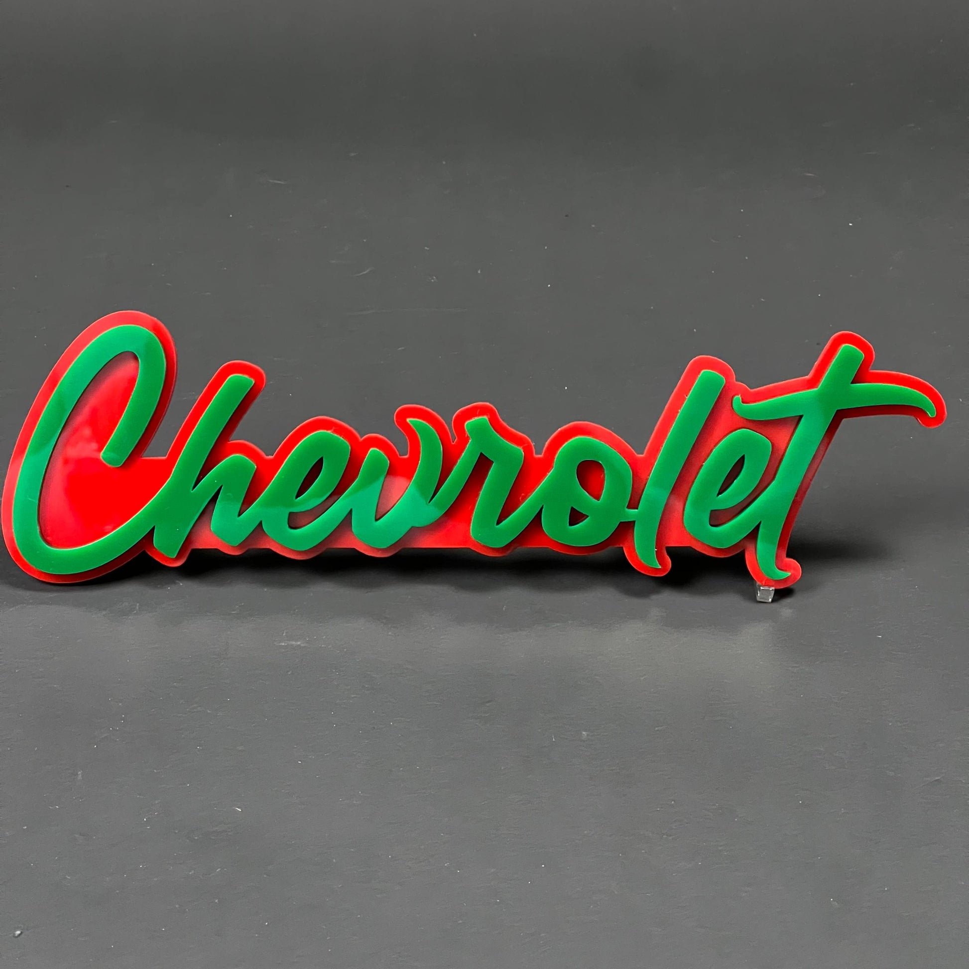 1PC Chevrolet 3D Acrylic Badge - Car Truck Emblem Fender Tailgate Trunk Sticker