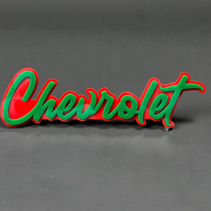 1PC Chevrolet 3D Acrylic Badge - Car Truck Emblem Fender Tailgate Trunk Sticker