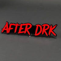 1PC AFTER DRK 3D Acrylic Badge - Car Truck Emblem Fender Tailgate Trunk Sticker