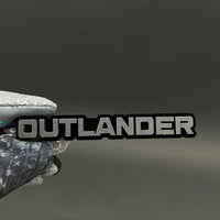 1PC OUTLANDER 3D Acrylic Badge - Car Truck Emblem Fender Tailgate Trunk Sticker