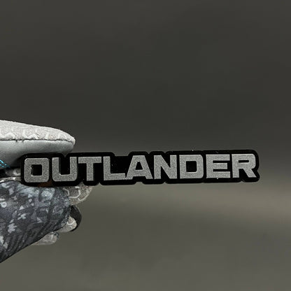 1PC OUTLANDER 3D Acrylic Badge - Car Truck Emblem Fender Tailgate Trunk Sticker