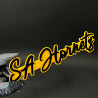 1PC SA Hornets 3D Acrylic Badge - Car Truck Emblem Fender Tailgate Trunk Sticker