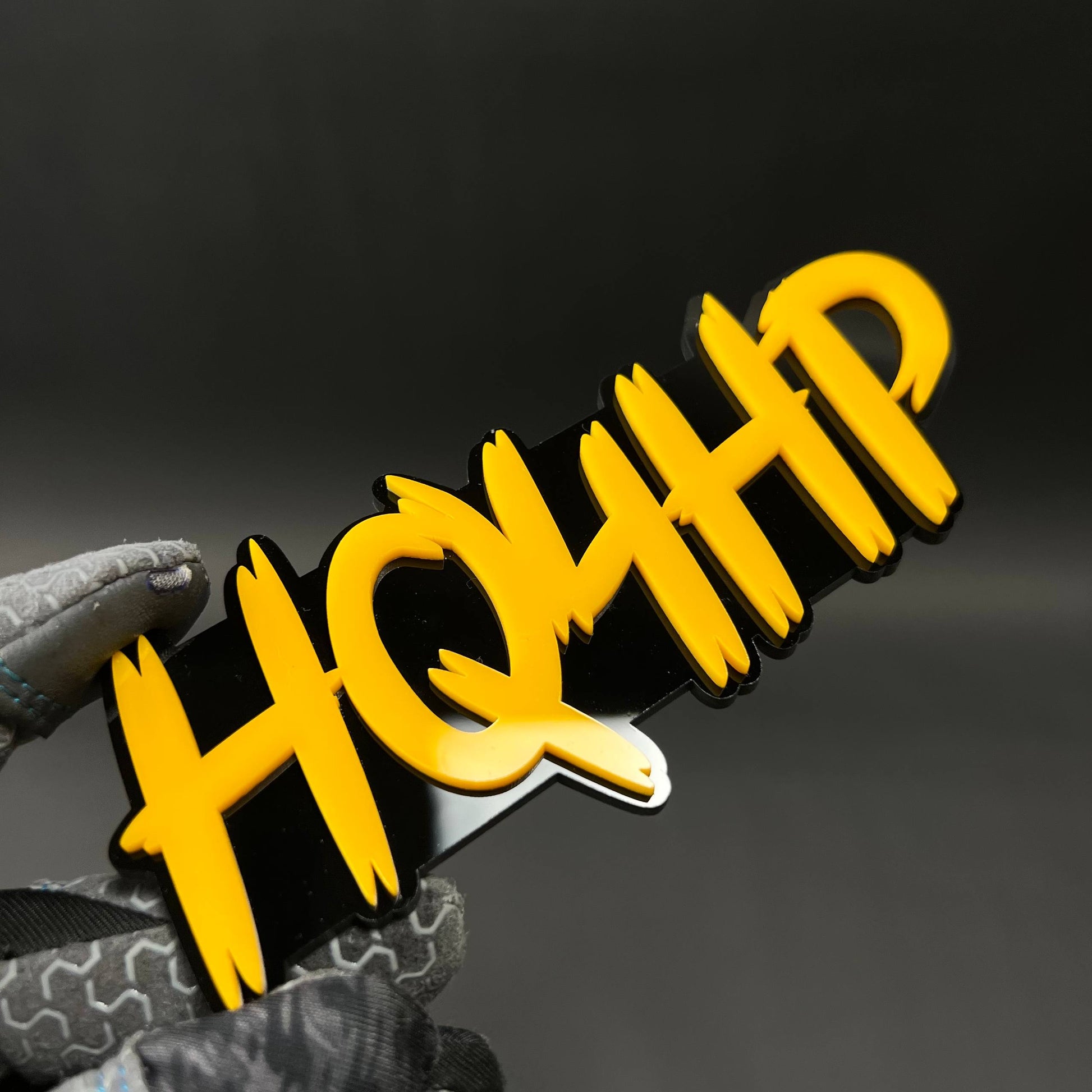1PC HQ4HP 3D Acrylic Badge - Car Truck Emblem Fender Tailgate Trunk Sticker