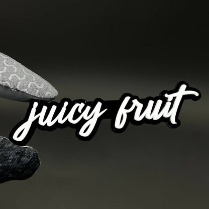 1PC juicy fruit 3D Acrylic Badge - Car Truck Emblem Fender Sticker