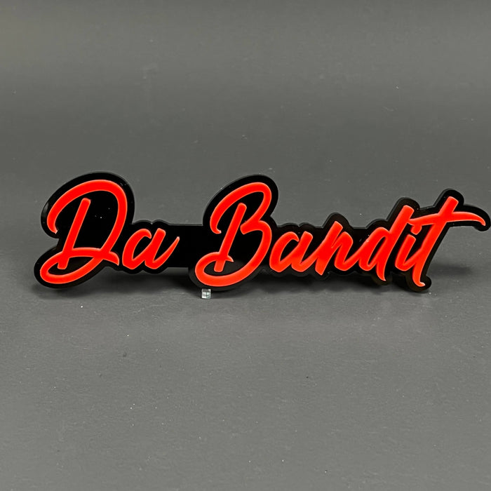 1PC Da Bandit 3D Acrylic Badge - Car Truck Emblem Fender Tailgate Trunk Sticker