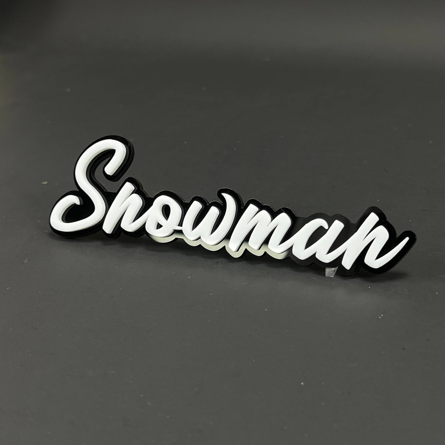 1PC Snowman 3D Acrylic Badge - Car Truck Emblem Fender Tailgate Trunk Sticker