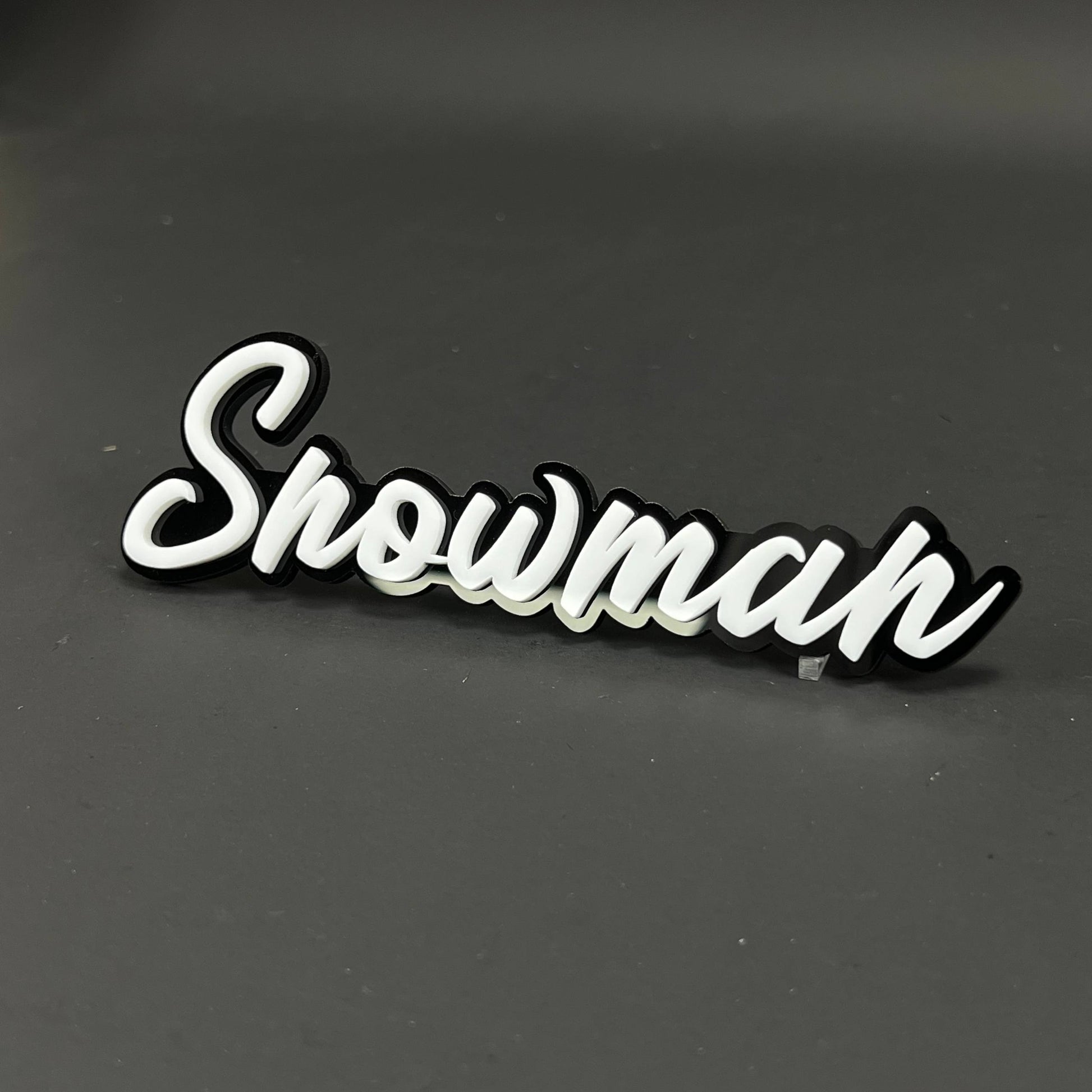 1PC Snowman 3D Acrylic Badge - Car Truck Emblem Fender Tailgate Trunk Sticker