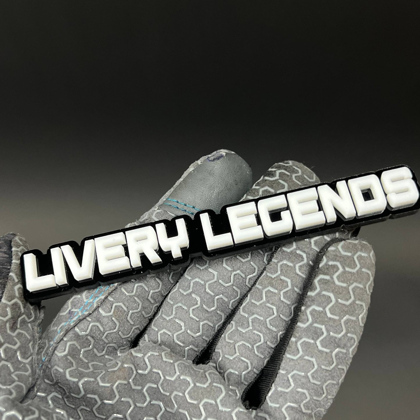1PC LIVERY LEGENDS 3D Acrylic Badge - Car Truck Emblem Fender Sticker