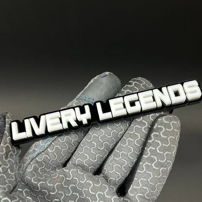 1PC LIVERY LEGENDS 3D Acrylic Badge - Car Truck Emblem Fender Sticker