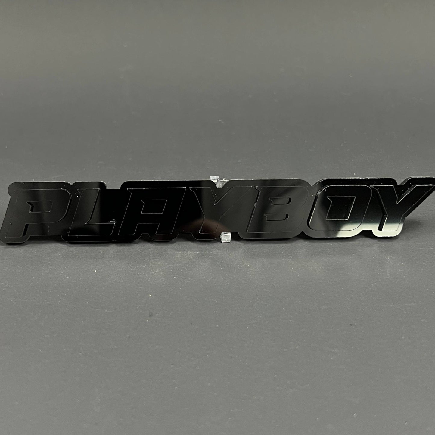 1PC PLAYBOY 3D Acrylic Badge - Car Truck Emblem Fender Tailgate Trunk Sticker