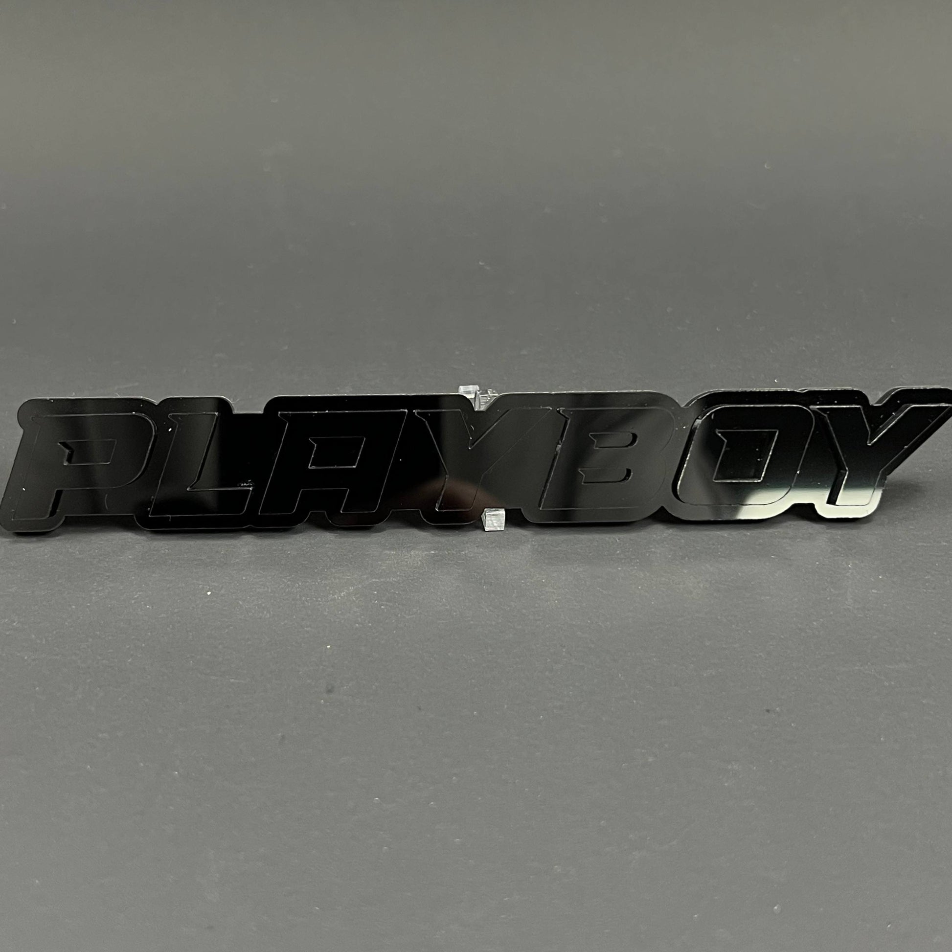 1PC PLAYBOY 3D Acrylic Badge - Car Truck Emblem Fender Tailgate Trunk Sticker