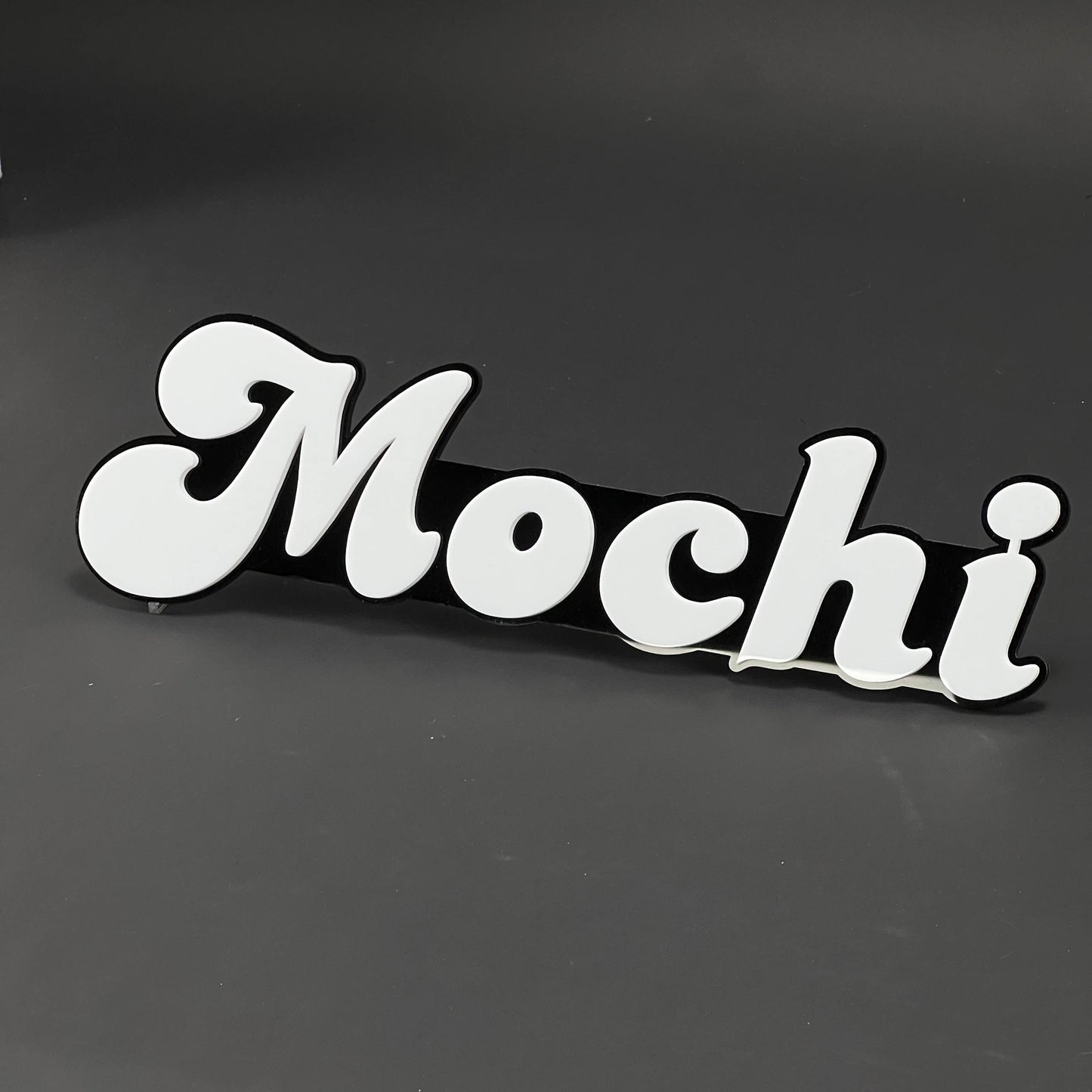 1PC Mochi 3D Acrylic Badge - Car Truck Emblem Fender Tailgate Trunk Sticker