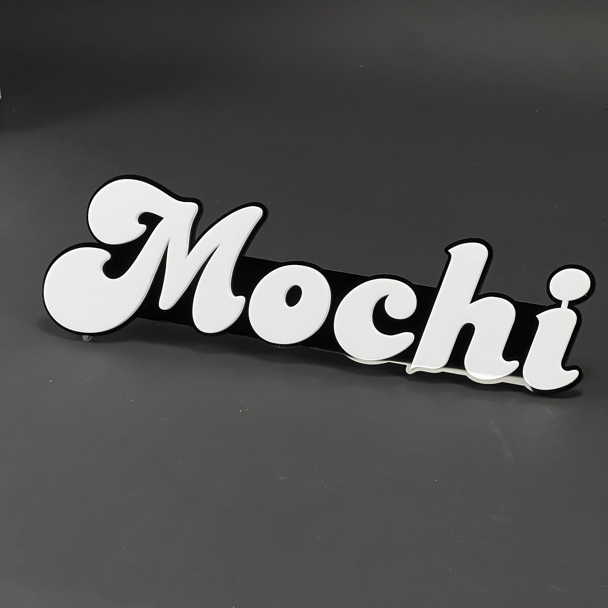 1PC Mochi 3D Acrylic Badge - Car Truck Emblem Fender Tailgate Trunk Sticker