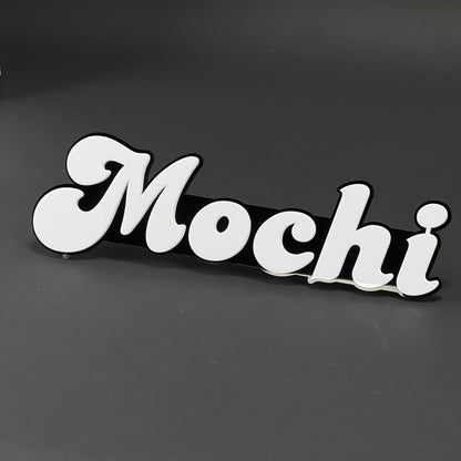 1PC Mochi 3D Acrylic Badge - Car Truck Emblem Fender Tailgate Trunk Sticker