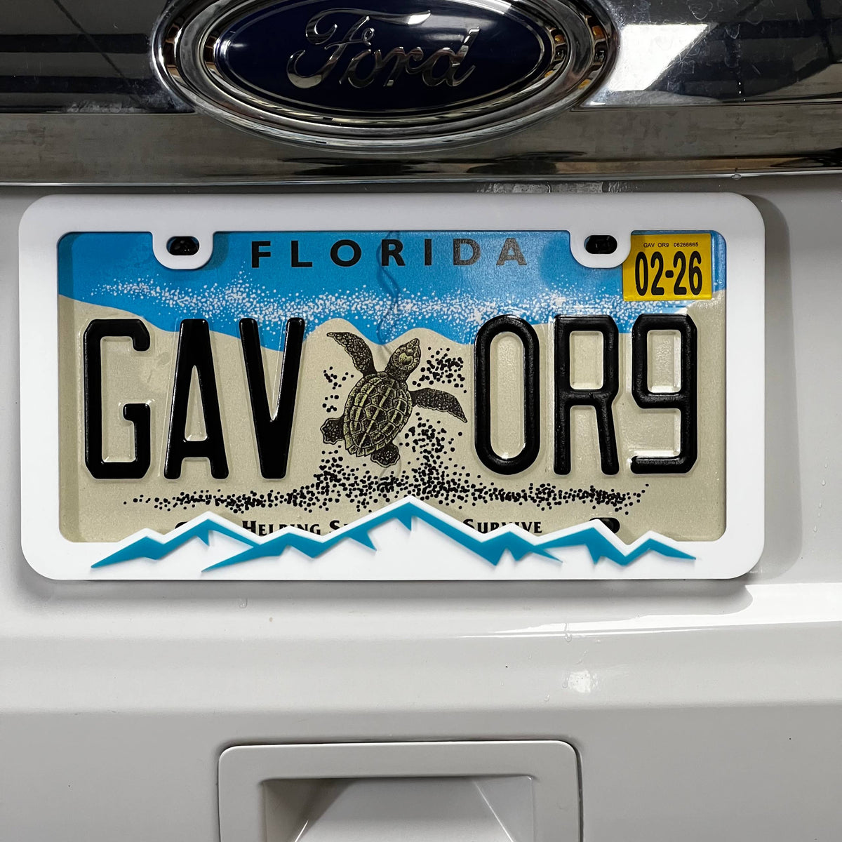 1PC GAV OR9 3D Acrylic Badge - Car Truck Emblem Fender Tailgate Trunk Sticker