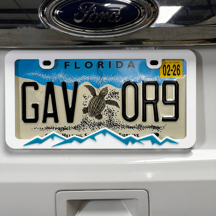 1PC GAV OR9 3D Acrylic Badge - Car Truck Emblem Fender Tailgate Trunk Sticker