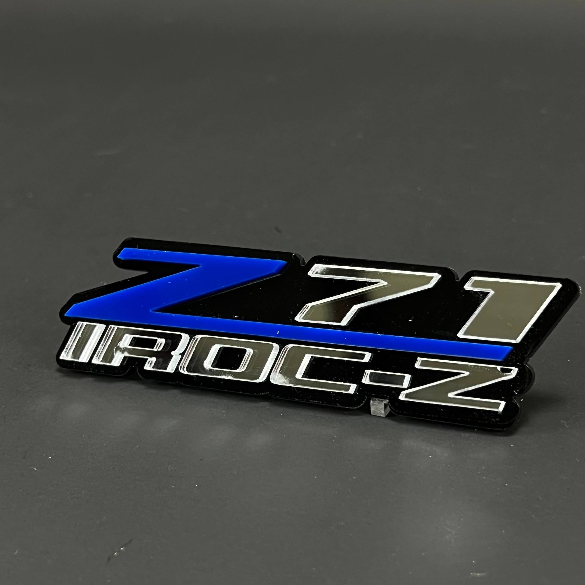 1PC Z71 IROC-Z 3D Acrylic Badge - Car Truck Emblem Fender Tailgate Trunk Sticker