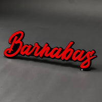 1PC Barnabas 3D Acrylic Badge - Car Truck Emblem Fender Tailgate Trunk Sticker