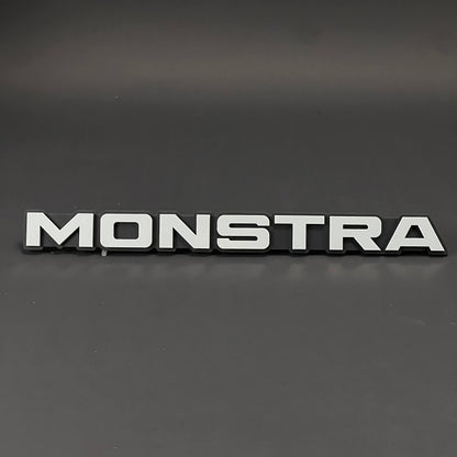 1PC MONSTRA 3D Acrylic Badge - Car Truck Emblem Fender Tailgate Trunk Sticker