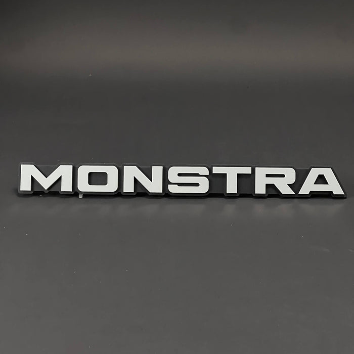 1PC MONSTRA 3D Acrylic Badge - Car Truck Emblem Fender Tailgate Trunk Sticker