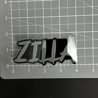 1PC ZILLA 3D Acrylic Badge - Car Truck Emblem Fender Tailgate Trunk Sticker