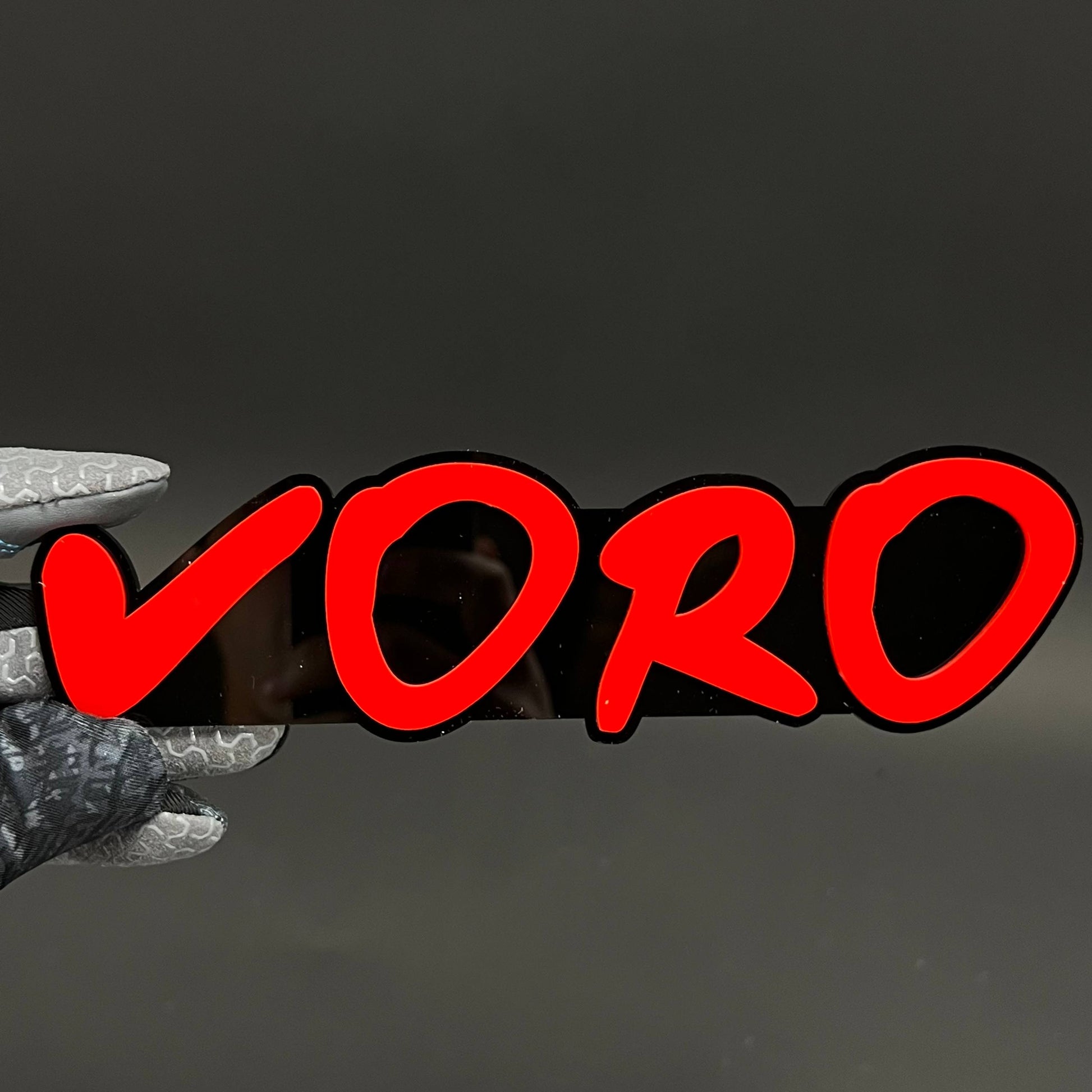 1PC VORO 3D Acrylic Badge - Car Truck Emblem Fender Tailgate Trunk Sticker