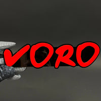 1PC VORO 3D Acrylic Badge - Car Truck Emblem Fender Tailgate Trunk Sticker
