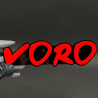1PC VORO 3D Acrylic Badge - Car Truck Emblem Fender Tailgate Trunk Sticker