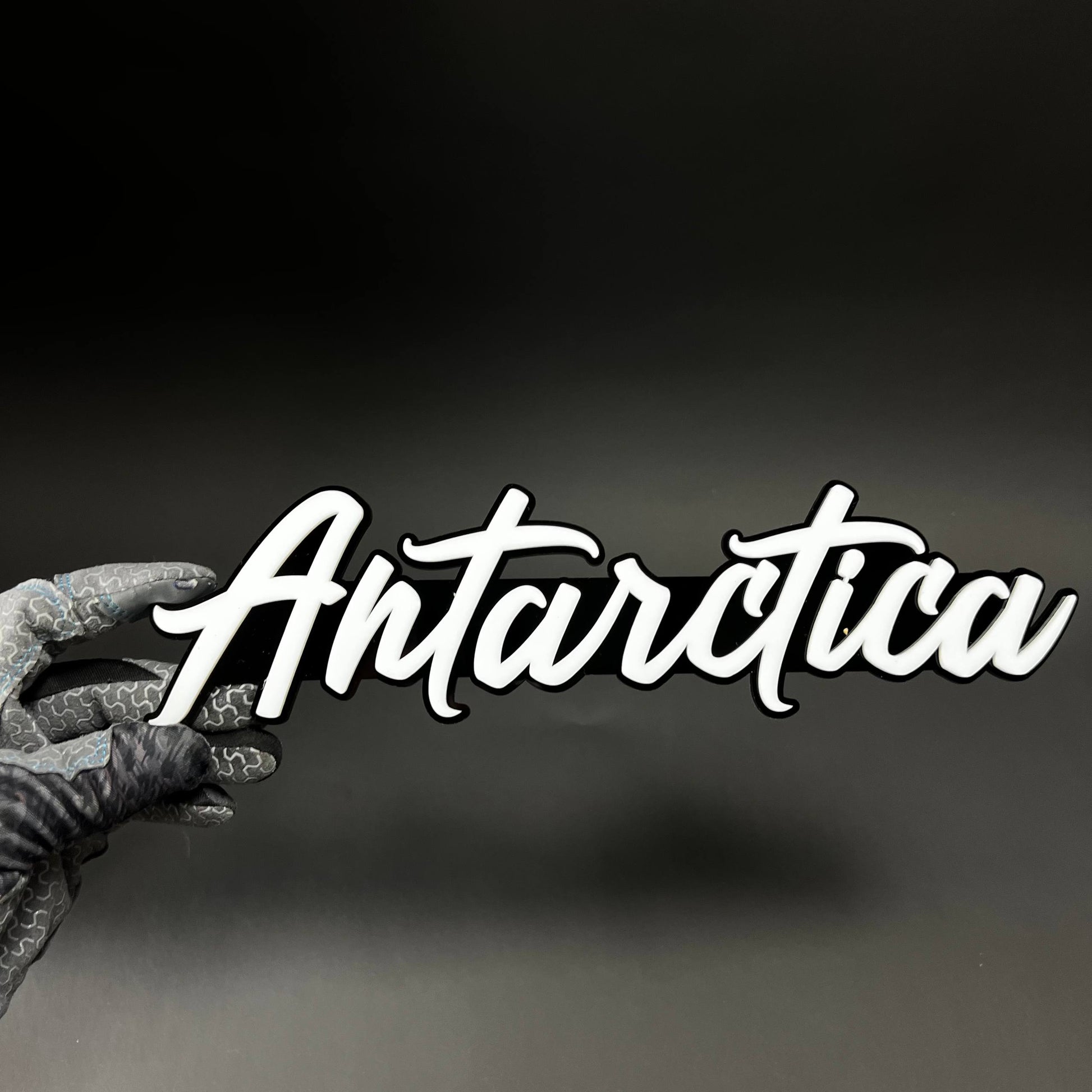1PC Antarctica 3D Acrylic Badge - Car Truck Emblem Fender Tailgate Trunk Sticker