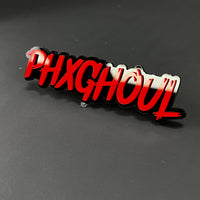 1PC PHXGHOUL 3D Acrylic Badge - Car Truck Emblem Fender Tailgate Trunk Sticker