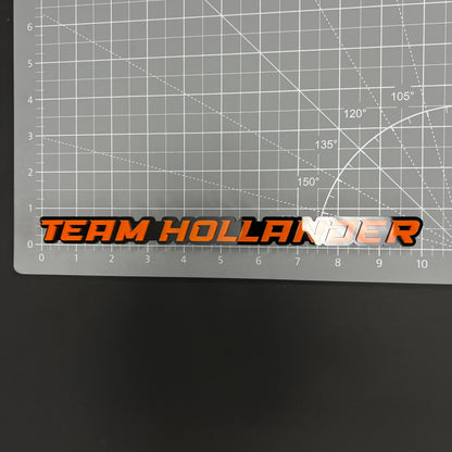 1PC TEAM HOLLANDER 3D Acrylic Badge - Car Truck Emblem Fender Sticker