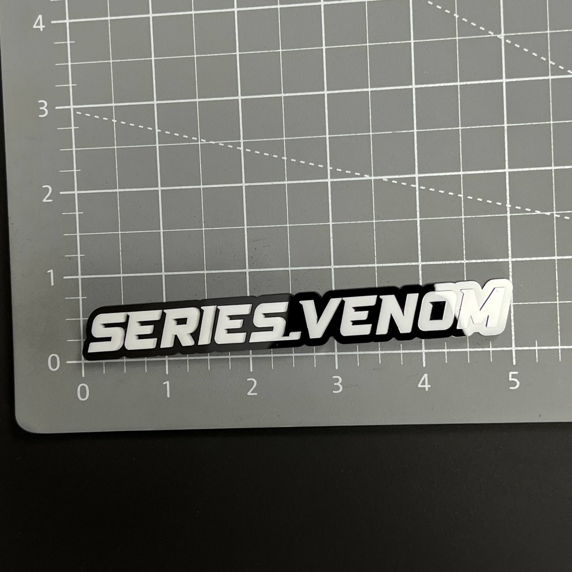 1PC SERIES.VENOM 3D Acrylic Badge - Car Truck Emblem Fender Sticker