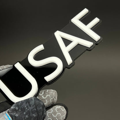 1PC USAF 3D Acrylic Badge - Car Truck Emblem Fender Tailgate Trunk Sticker