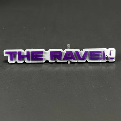 1PC THE RAVEN 3D Acrylic Badge - Car Truck Emblem Fender Tailgate Trunk Sticker
