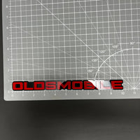 1PC OLDSMOBILE 3D Acrylic Badge - Car Truck Emblem Fender Tailgate Trunk Sticker