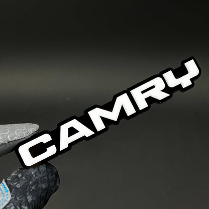 1PC CAMRY 3D Acrylic Badge - Car Truck Emblem Fender Tailgate Trunk Sticker
