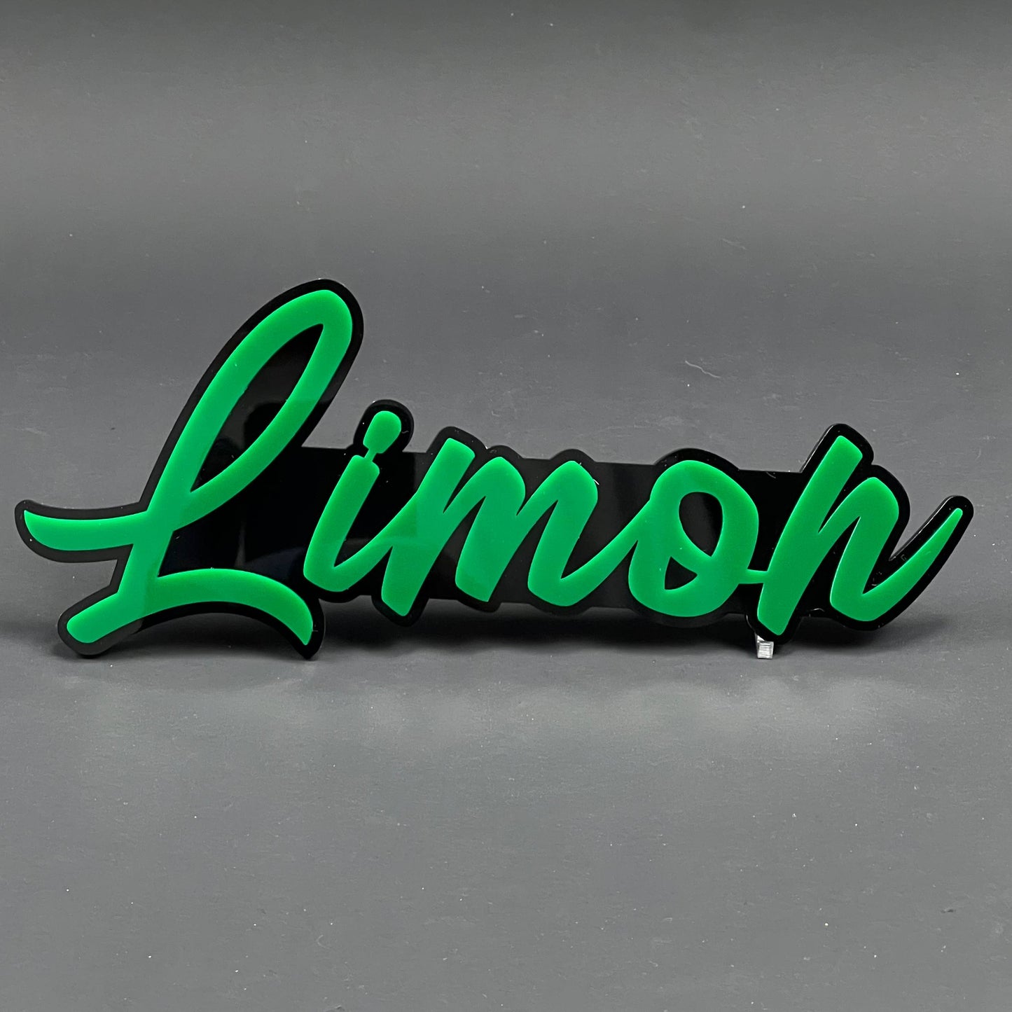1PC Limon 3D Acrylic Badge - Car Truck Emblem Fender Tailgate Trunk Sticker