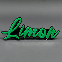 1PC Limon 3D Acrylic Badge - Car Truck Emblem Fender Tailgate Trunk Sticker
