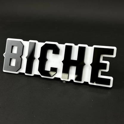 1PC BICHE 3D Acrylic Badge - Car Truck Emblem Fender Tailgate Trunk Sticker