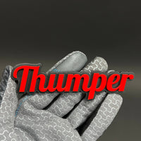 1PC Thumper 3D Acrylic Badge - Car Truck Emblem Fender Tailgate Trunk Sticker