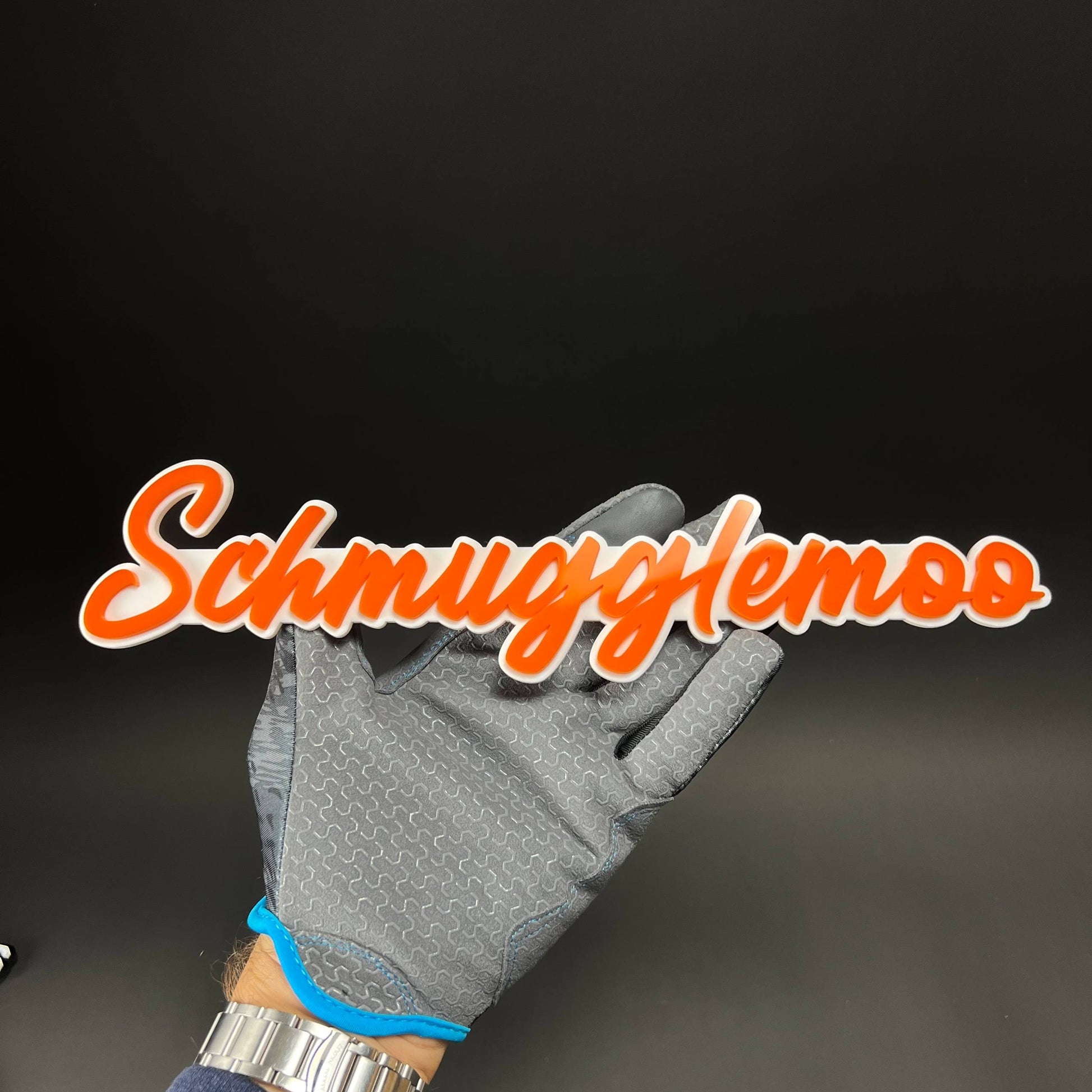 1PC Schmugglemoo 3D Acrylic Badge - Car Truck Emblem Fender Sticker