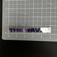 1PC THE RAVEN 3D Acrylic Badge - Car Truck Emblem Fender Tailgate Trunk Sticker