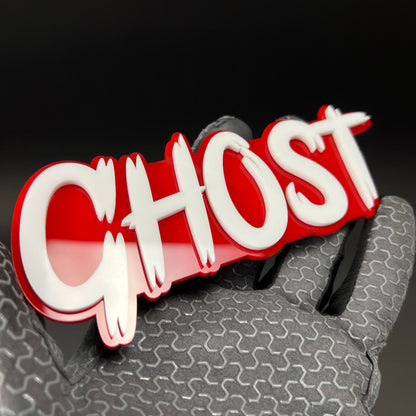 1PC GHOST 3D Acrylic Badge - Car Truck Emblem Fender Tailgate Trunk Sticker